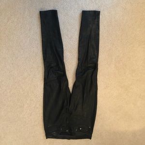Rag & bone skinny leather pant